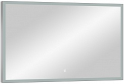 Continent Зеркало Frame Silver Led 1000x700 – фотография-4