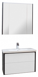 Roca Мебель для ванной Ronda 70 белый/серый – фотография-1