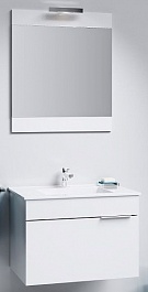 Aqwella Мебель для ванной Бриг 75 подвесная, белая – фотография-1
