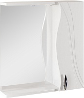Mixline Зеркало-шкаф Лима 65 R белый с подсветкой