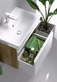 Aqwella Мебель для ванной Smart 60 дуб балтийский – фотография-2