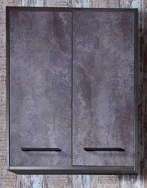Бриклаер Шкаф навесной Чили 62 цемент – фотография-1