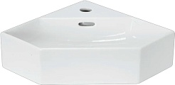 Mixline Мебельная раковина Sanita Luxe Line 70 угловая белая – фотография-1