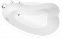 BellSan Акриловая ванна Дарина 165x110 L с гидромассажем – фотография-1