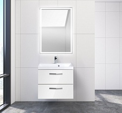 BelBagno Мебель для ванной AURORA 600 Bianco Lucido, BTN – фотография-2