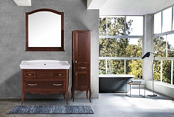 ASB-Woodline Мебель для ванной Модерн 105 антикварный орех – фотография-3