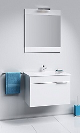 Aqwella Зеркало для ванной Бриг 70 белое – фотография-2