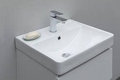 Aquanet Мебель для ванной Вега 50 подвесная белая глянцевая – фотография-25