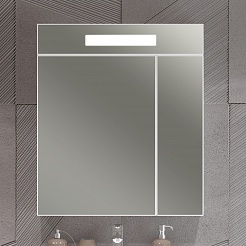 Opadiris Мебель для ванной Фреш 70 подвесная белая – фотография-10