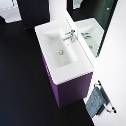 Roca Мебель для ванной Gap 80 фиолетовая – фотография-5