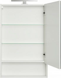 Акватон Зеркальный шкаф Сканди 55 белый – фотография-4