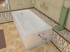 Alpen Акриловая ванна Diana 150 – фотография-4