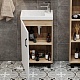 Onika Мебель для ванной Тимбер 45 L белая матовая/дуб сонома – картинка-24