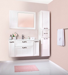 Бриклаер Мебель для ванной Адель 105 – фотография-6