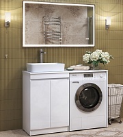 Vigo Мебель для ванной Urban 600-2-0 со столешницей под стиральную машину белая
