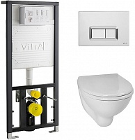 Vitra Комплект: Arkitekt 9005B003-7211 кнопка хром