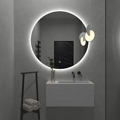 Onika Мебель для ванной Дайлер 60 подвесная графит/дуб сонома – фотография-15