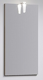 Aqwella Зеркало для ванной Леон-МР 40 дуб сонома – фотография-1