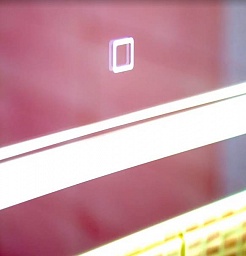 Бриклаер Зеркало Эстель-2 60 LED, сенсор на зеркале – фотография-4