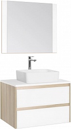 Style Line Мебель для ванной Монако 80 Plus ориноко/белое лакобель – фотография-1