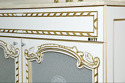 Misty Мебель для ванной Элис 100 белая патина – фотография-7