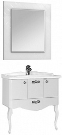 Акватон Мебель для ванной "Венеция 90" белая – фотография-1