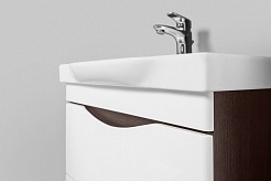 Am.Pm Мебель для ванной Like 65 R, подвесная, белый глянец, венге – фотография-14