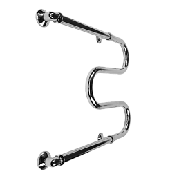 Terminus Полотенцесушитель водяной М-образный, бесшовная труба, М Б/Ш 600*600 – фотография-3
