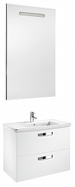 Roca Мебель для ванной Gap 80 белый глянец, зеркало – фотография-1