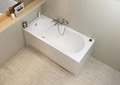 Cersanit Акриловая ванна Nike 150x70 ультра белая – фотография-3