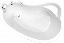 BellSan Акриловая ванна Сабина 165x110 L с гидромассажем – фотография-1