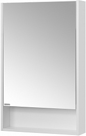 Акватон Зеркальный шкаф Сканди 55 белый – фотография-1