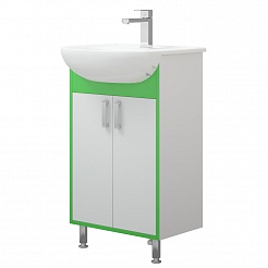 Corozo Мебель для ванной Спектр 50, зеленая – фотография-5