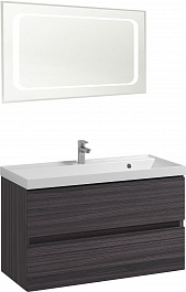 Водолей Мебель для ванной Best 100 подвесная палисандр – фотография-1