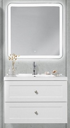 BelBagno Мебель для ванной DUBLIN-850 Bianco Lucido, BTN – фотография-1