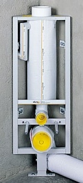 Schwab Система инсталляции 288-2080, кнопка смыва белая – фотография-1