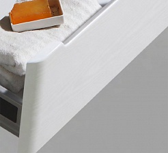 BelBagno Мебель для ванной напольная ANCONA-N 1200 Bianco Lucido, двухмоечная – фотография-3