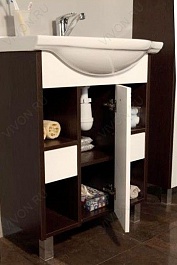 Акватон Мебель для ванной "Крит 65 МН" с зеркальным шкафом – фотография-4