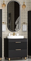 Brevita Мебель для ванной Enfida 70 черная