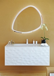 Clarberg Мебель для ванной "Дюна Т10/W" Стоун – фотография-1