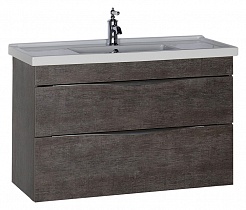 Aquanet Мебель для ванной "Эвора 100" дуб антик – фотография-2