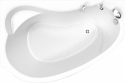 BellSan Акриловая ванна Сабина 165x110 R с гидромассажем – фотография-1