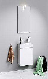 Aqwella Мебель для ванной Леон-МР 40 белая – фотография-4