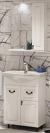 Corozo Мебель для ванной Элегия Ретро 60, бронза – фотография-1