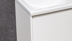 Velvex Мебель для ванной Klaufs 60 белая, 2 ящика – фотография-6