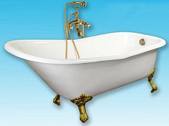 Elegansa Чугунная ванна Schale Gold – фотография-2