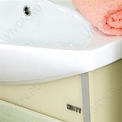 Misty Мебель для ванной Джулия 65 подвесная бежевая – фотография-3