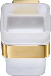 Milacio Стакан для зубных щеток Ultra MCU.951.GD золото – фотография-2