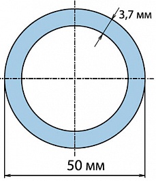 Агригазполимер Труба 50х3,7 мм ПЭ100 PN 12,5 SDR 13,6 (100м) – фотография-2