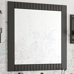 Corozo Мебель для ванной Терра 80 Фостер графит матовый – фотография-11